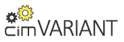 Logo der ERP Software cimVariant. Grafik.